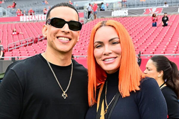 El artista puertorriqueño Daddy Yankee y su esposa  Mireddys González. FOTO: Fuente externa