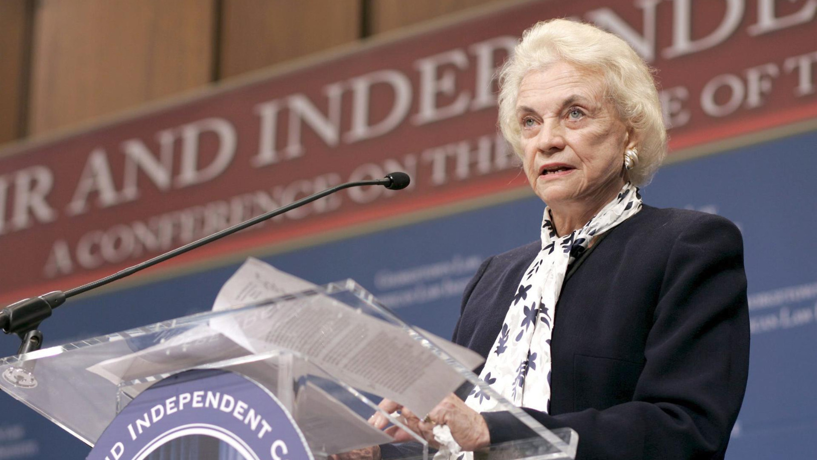 Sandra Day O'Connor exjueza asociada de la Corte Suprema de los Estados Unidos. FOTO: Fuente externa