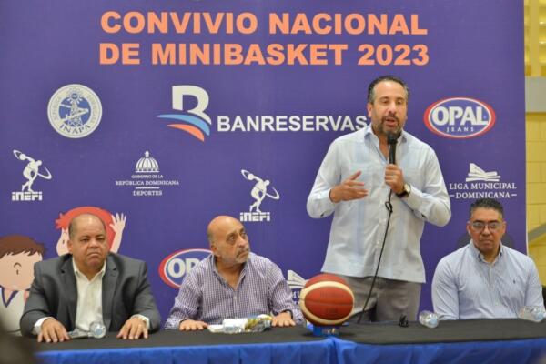 Federación Dominicana de Baloncesto celebrará Gran Final del Convivio de Minibaloncesto