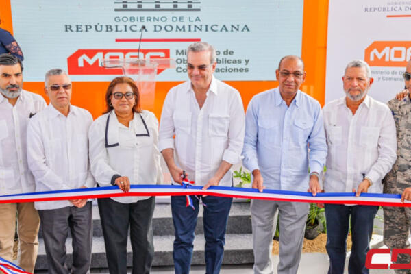 Inauguración Avenida Freddy Beras Goico, en SDE. Fuente: Externa