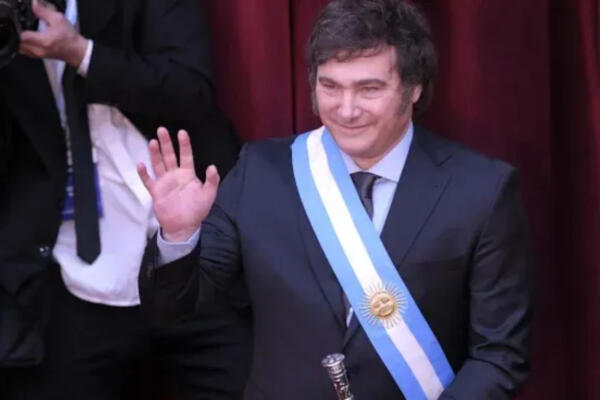 Javier Milei, presidente de la Nación Argentina. FOTO: Fuente externa