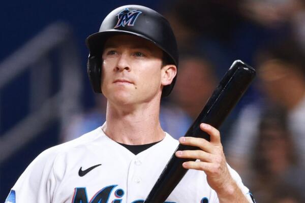 Joey Wendle jugador estadounidense. Foto: Fuente externa 
