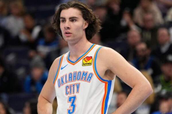 Josh Giddey jugador de baloncesto de la plantilla Oklahoma City Thunder de la NBA FOTO: Fuente externa