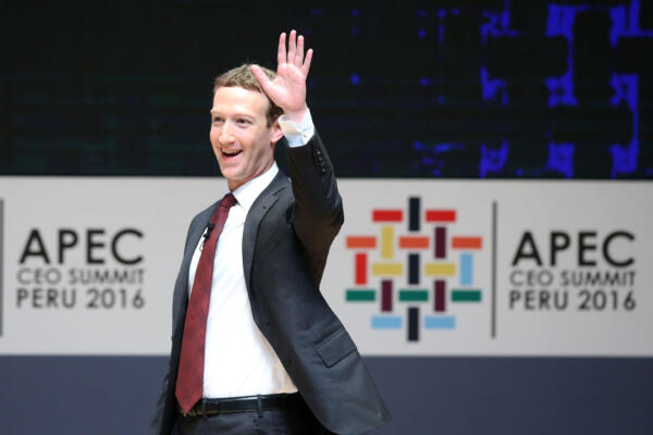 El fundador de Facebook, Mark Zuckerberg. Foto: fuente externa.