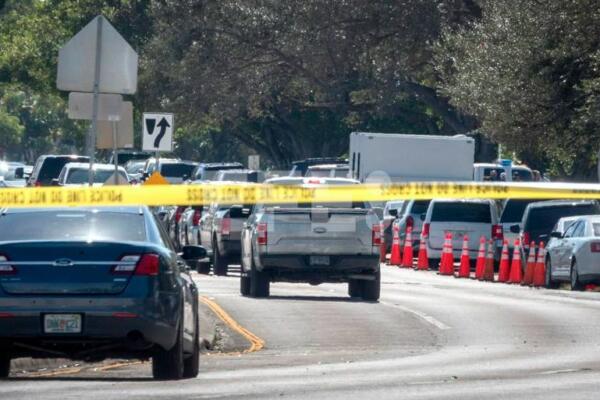 Tiroteo en una universidad de Las Vegas. Foto: Fuente externa 