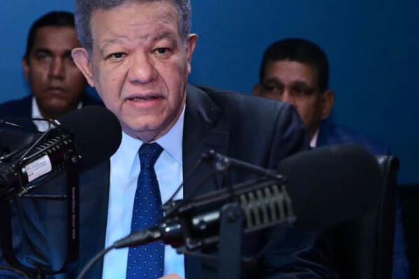 Presidente de la Fuerza del Pueblo, Leonel Fernández. / Fuente externa.