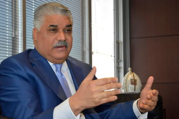 Miguel Vargas, candidato presidencial del Partido Revolucionario Dominicano. (CDN digital).
