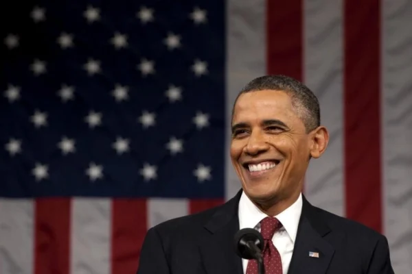 Obama, invitado sorpresa en la cena para el presidente de Kenia. Foto fuente externa