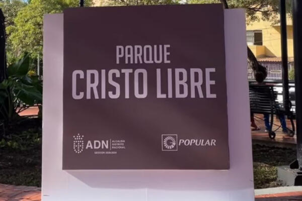 Parque Cristo Libre. / Fuente externa, 