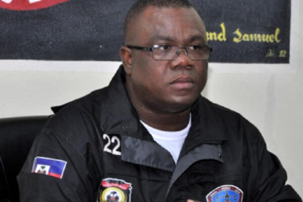 Gary Desrosiers, portavoz de la policía de Haití. FOTO: Fuente externa