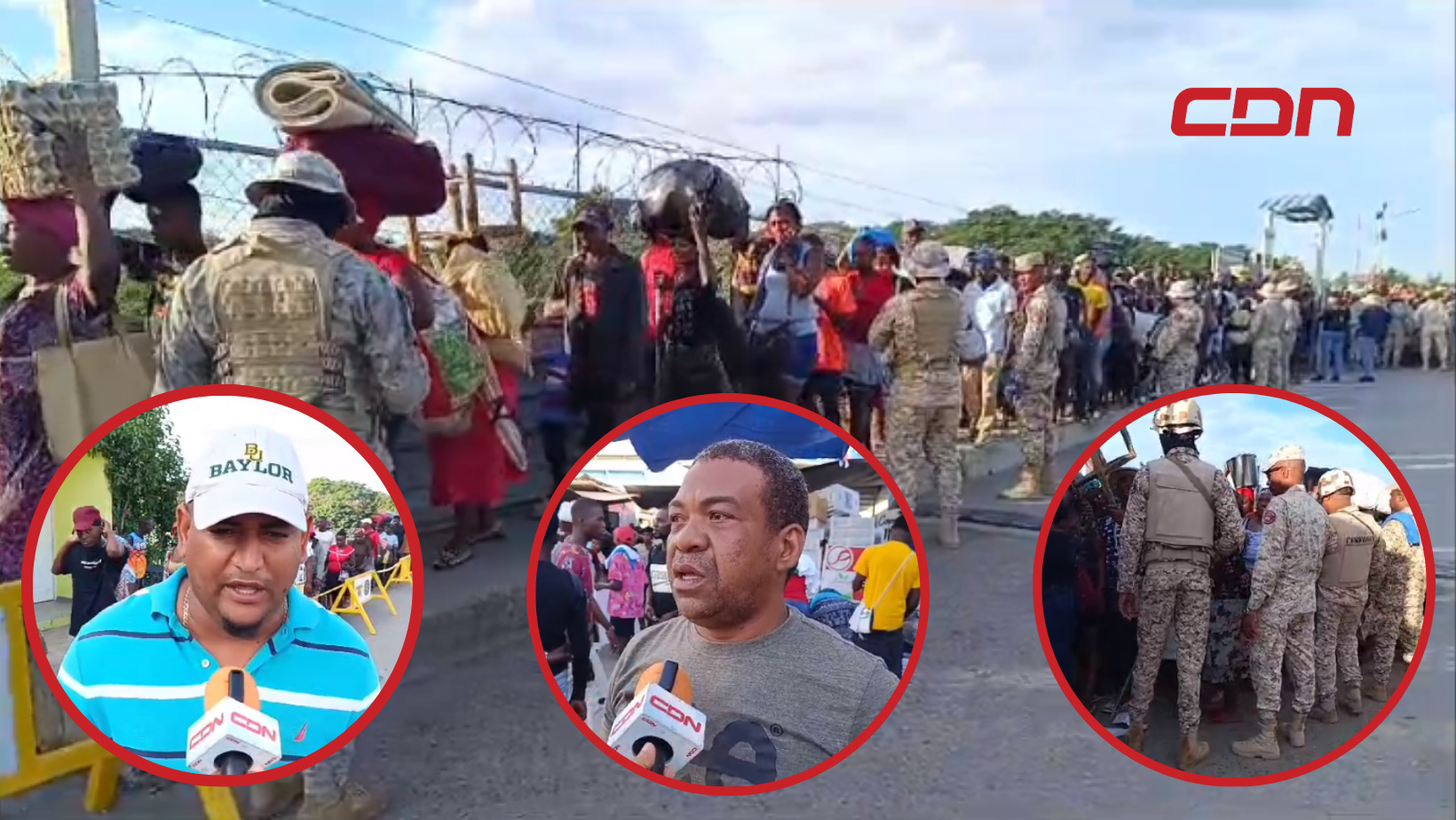 Haitianos acuden en masa a mercado binacional de Dajabón. (Foto: Fuente Externa)