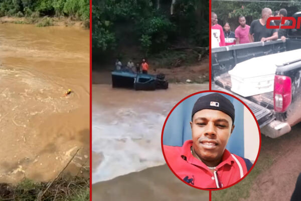 Recuperan cuerpo de hombre arrastrado por río El Naranjo, en Peralvillo (Foto: CDN Digital)