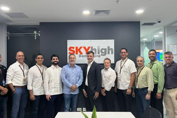 Representantes SkyHigh Dominicana. (Fuente externa) 