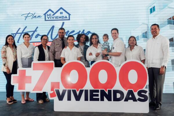 Gobierno entrega más de 7,000 viviendas. (Foto: Fuente Externa)