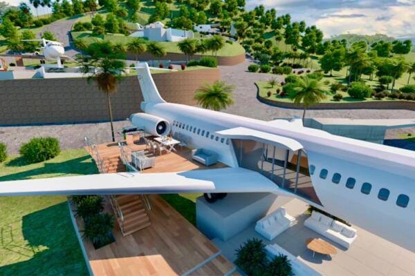 Un concepto innovador de aviones hoteleros de lujo cambiará la historia del turismo en RD