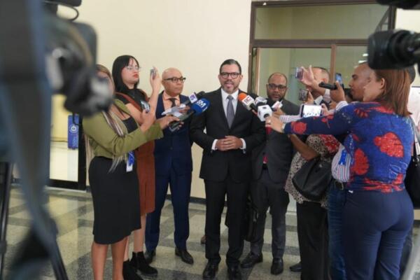 Yohan López durante su declaración a los medios.  (Foto: fuente externa)  