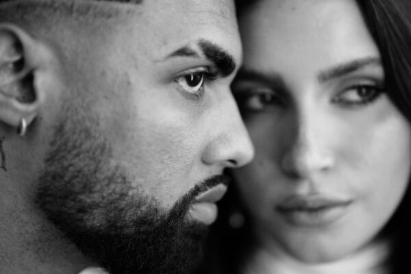 Zhamira Zambrano, cantante venezolana y su esposo el artista puertorriqueño Jay Wheeler. FOTO: Fuente externa 