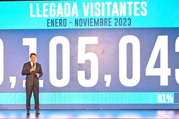 Ministro de Turismo, David Collado. / Fuente interna.