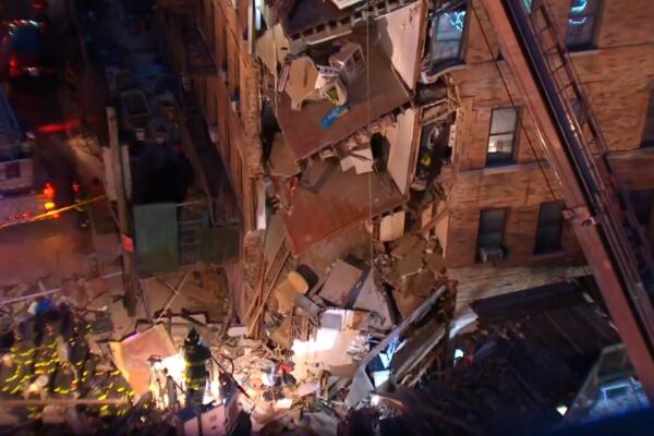 Este era el edificio ubicado en El Bronx, Nueva York. Foto: Fuente externa. 