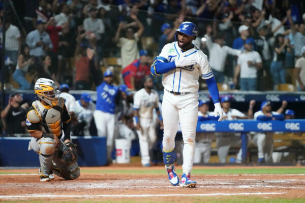 Mel Rojas Jr. fue el héroe de la jornada LIDOM entre Águilas y Tigres