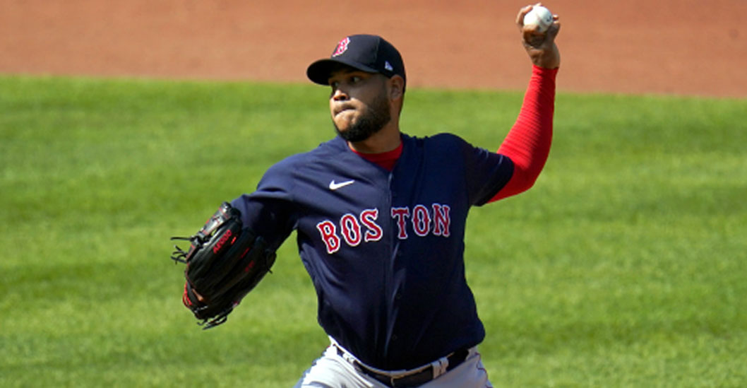 Eduardo Rodríguez compartió con antiguos compañeros de Boston