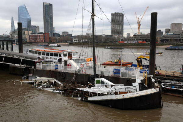 Inundaciones en Inglaterra.