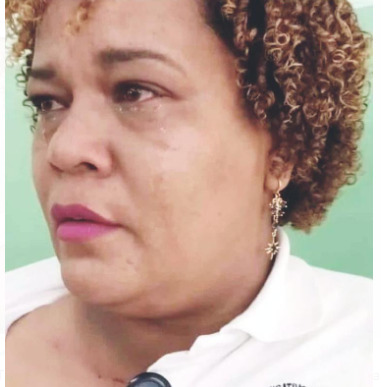 Imagen de Beatriz Reyes, maestra agredida por enajenado mental. (Foto: Fuente externa).