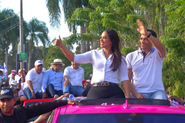 Betty Gerónimo durante recorrido. (Foto: fuente externa) 