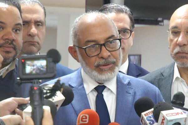 Persio Maldonado, dijo que en el encuentro lograron ver los 39 artículos que tiene la Ley 1-24. (Foto: CDN) 