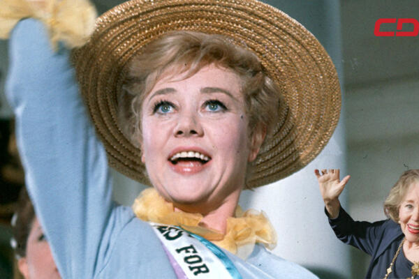 Actriz de Mary Poppins, Glynis Johns. Foto: CDN digital. 