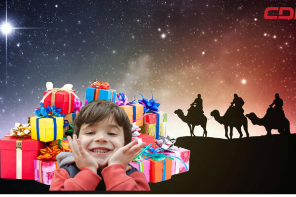 Imagen en conmeraciónn al Día de los Reyes Magos. Foto: CDN digital. 
