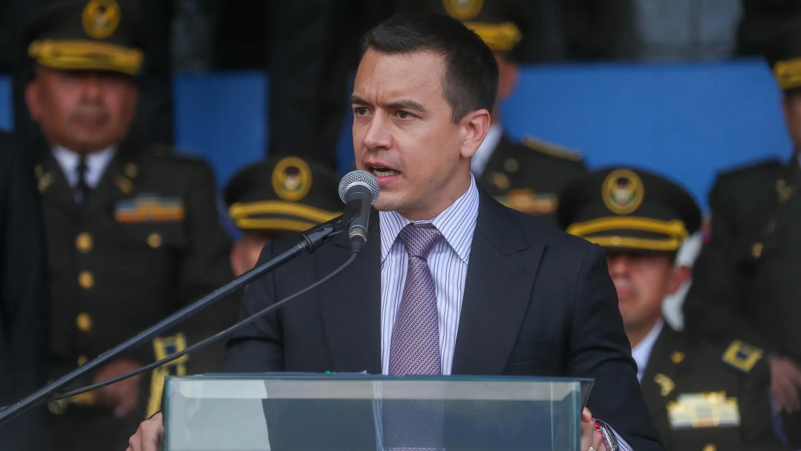 Daniel Noboa, presidente de Ecuador. Foto: Fuente externa