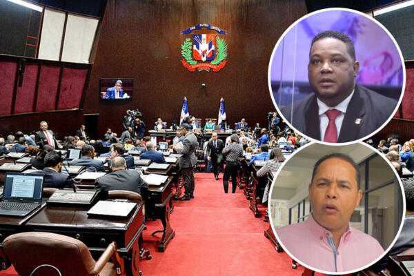 Diputados Yenrry Acosta y Héctor Ramírez. (Foto: CDN digital) 