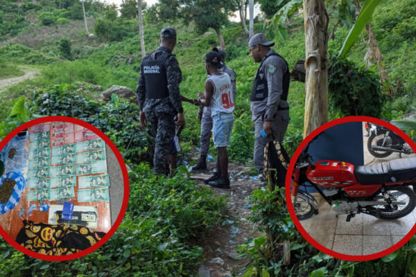 Desmanelan punto de drogas en Samaná. (Foto: CDN  Digital)