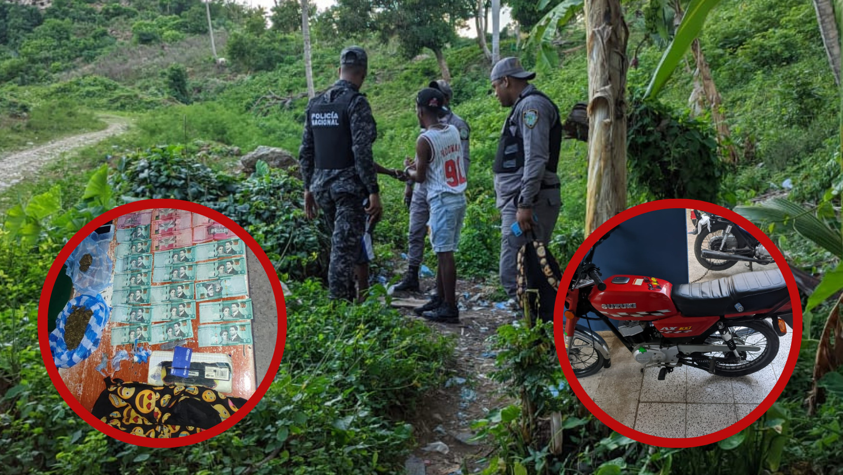 Desmanelan punto de drogas en Samaná.