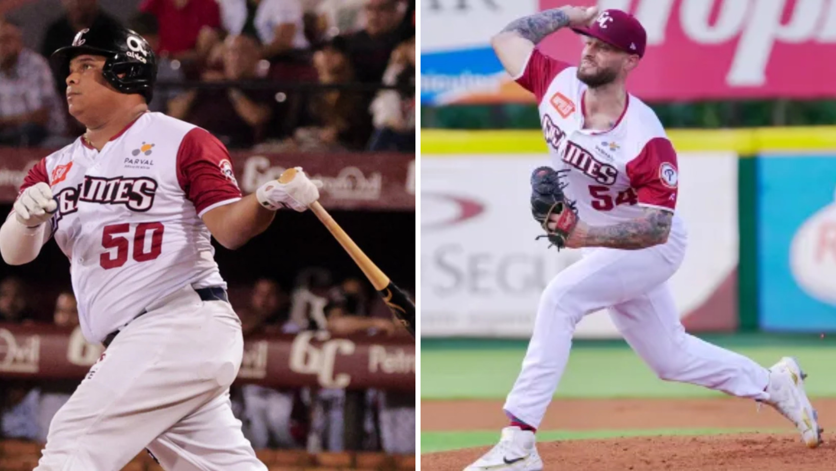 Willians Astudillo y Nate Antone resultaron seleccionados por Las Estrellas para la Serie Final. Foto: Fuente externa