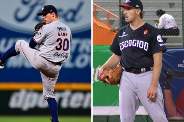 Cameron Gann y Zac Rosscup componen el Draft de Importados del Licey. Foto: Fuente externa