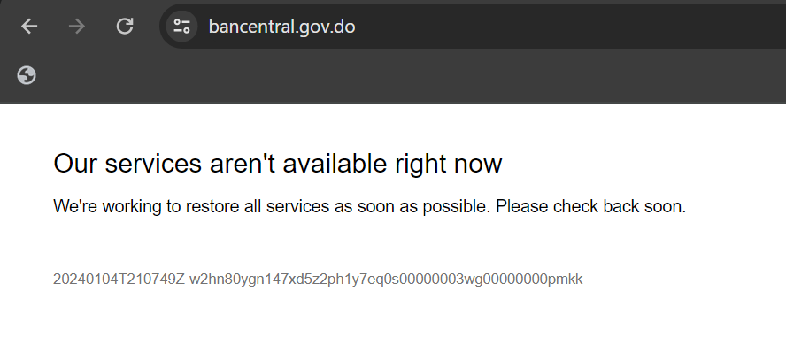 Google "coloca" tasa de cambio del dólar en RD a RD$33.20