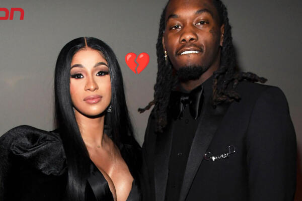 La cantante Cardi B y el rapero Offset. Foto: CDN digital. 
