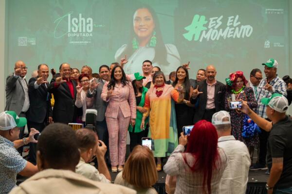 Isha Cabrera lanza candidatura a diputada por Ultramar
