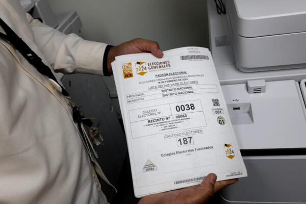 JCE concluye impresión del padrón electoral. (Foto: fuente externa) 