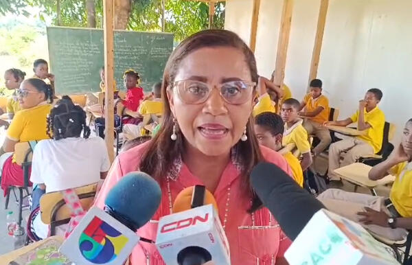 En Dajabón piden construcción de aulas en una escuela. Foto: CDN37 