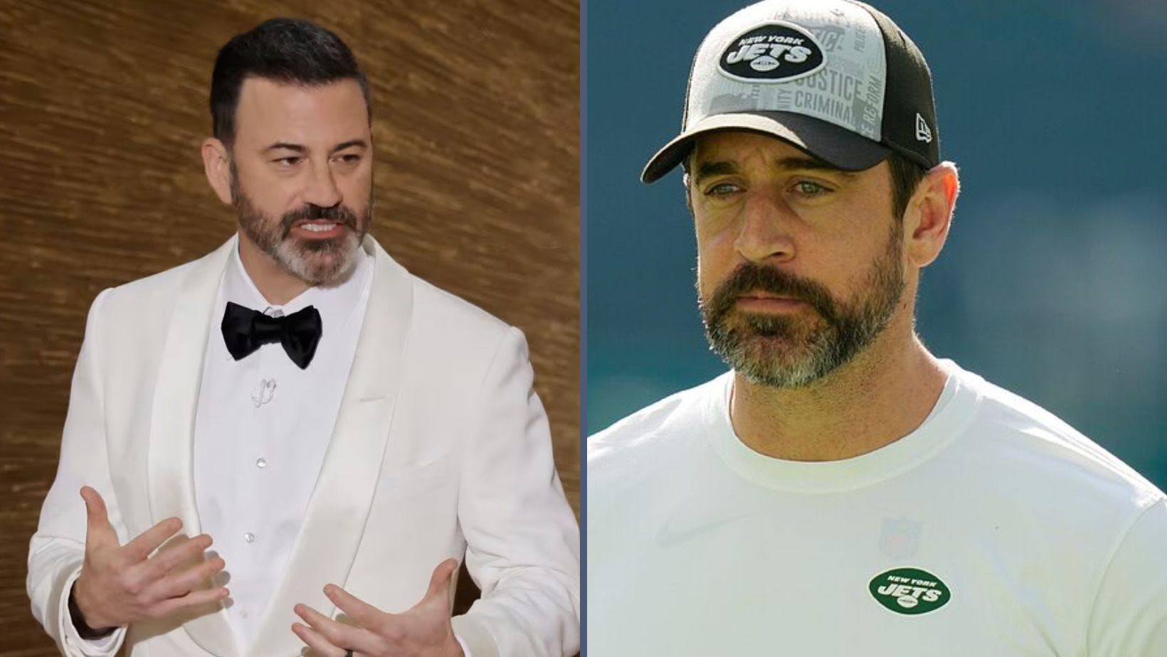 Jimmy Kimmel amenaza con demandar a Aaron Rodgers. FOTO: Fuente externa