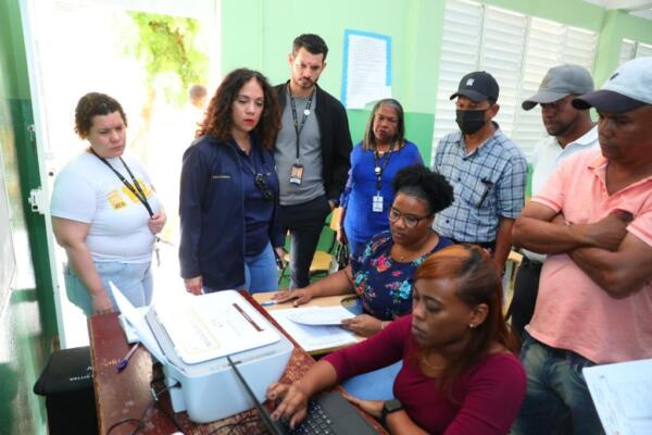 JCE realizó exitosamente segunda prueba regional del cómputo electoral.( Foto: Fuente externa).