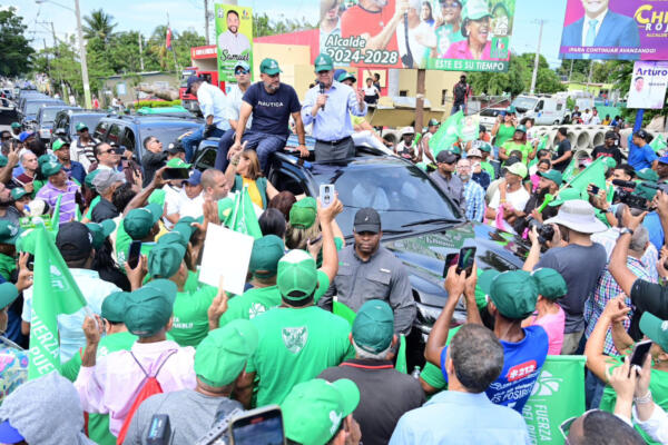 Leonel en Puerto Plata. (Foto: Fuente externa) 
