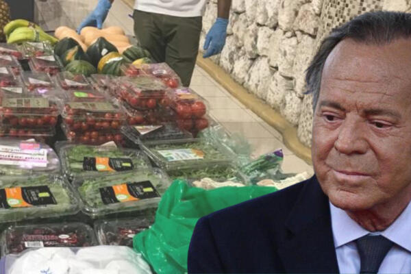 La lista de alimentos decomisados a Julio Iglesias. Fuente: CDN Digital