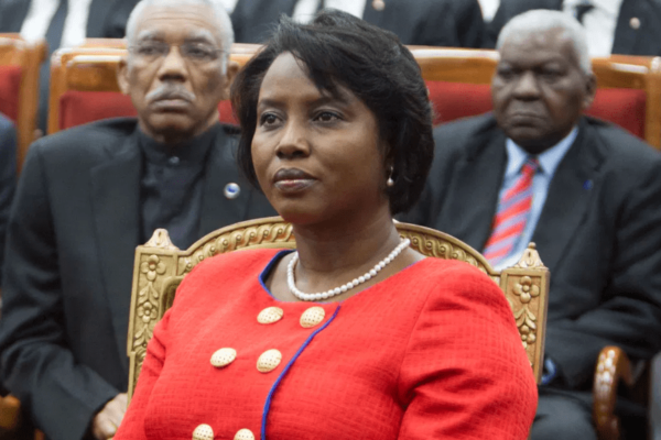 Martine Moïse, acusada de la muerte de su esposo, Jovenel Moïse. (Foto: fuente externa) 