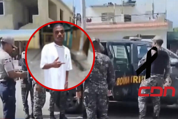 Uno de los supuestos asesinos de un padre e hijo en Pedro Brand. Foto: fuente CDN Digital,
