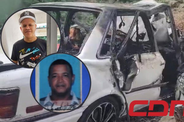Fallecidos durante accidente de tránsito en Santiago. (Foto: CDN digital) 