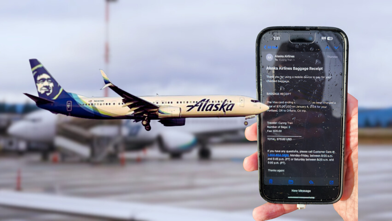 Un iPhone sobrevive a caída desde un avión